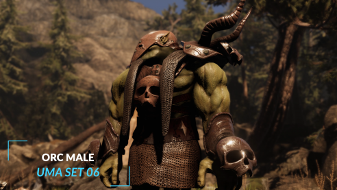 UMA Orc Armor Pack II UMA Orc Armor Pack II